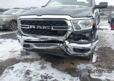 2022 Ram 1500 Big Horn 4X4 5'7 Box z USA, uszkodzony, nr VIN 1C6SRFFT2NN448860